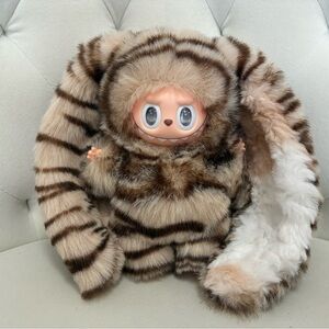 Gorgeous tiger print labubu bunny - New, high-quality custom